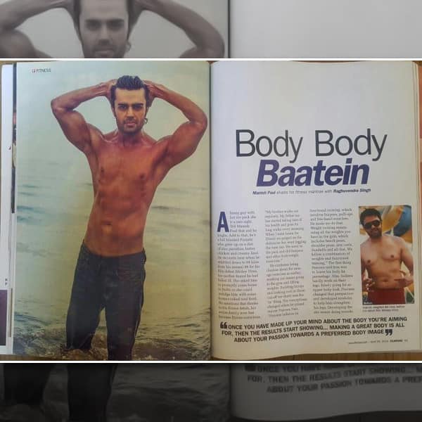 Check Out Pics Of Manish Paul S Transformed Body Which Hrithik Roshan Lauded which hrithik roshan lauded