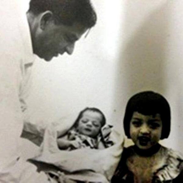 One of the rare pictures of Shah Rukh Khan as a baby