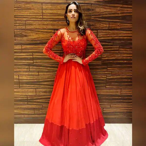 Naagin 3 Actress Anita Hassanandani Looks Like A 'laal Pari' In Her ...