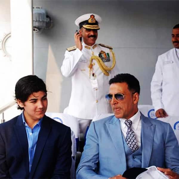 Pic that proves, Akshay kumar and Aarav are the best father-son duo of ...