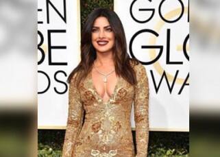 Priyanka Chopra's dipped in Gold avatar for Golden Globes 2017 gets a thumbs up from us