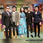 Rajkummar Rao, Shruti Haasan and Gulshan Grover visit The Kapil Sharma Show to promote Behen Hogi Teri – see photos