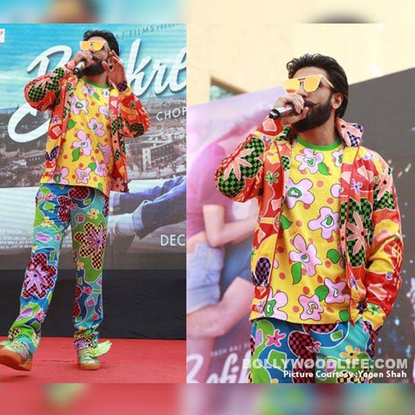Ranveer Singh was stricken by a unicorn as he was colourful AF on the event