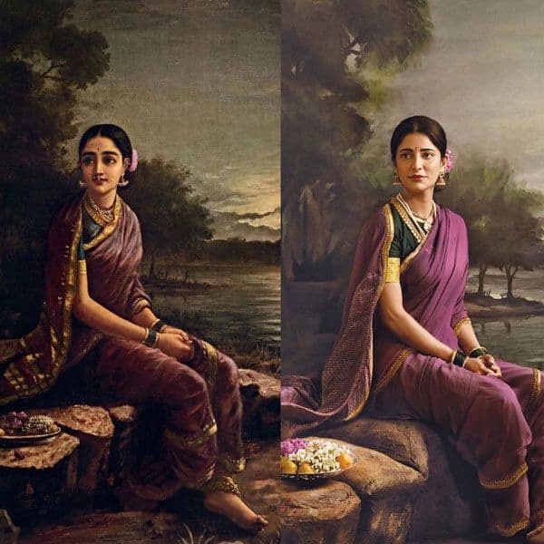 recreating-famous-raja-ravi-varmas-paint