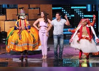 Salman Khan and Sonakshi Sinha dance their hearts out on the sets of Nach Baliye photos