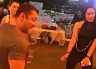 Salman Khan clicked at Arpita Khan's baby shower