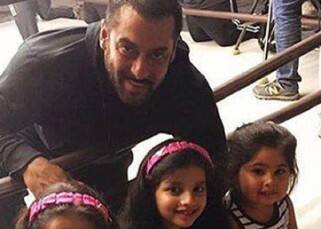 Salman Khan with his little fans