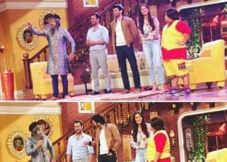 Salman Khan with Katrina Kaif and Aditya Roy Kapoor on sets of Comedy Nights Live'