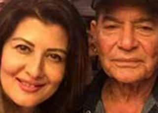 Sangeeta Bijlani with Salman Khan's father Salim Khan