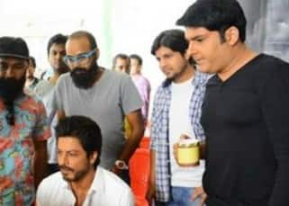 Shah Rukh Khan clicked on sets of The Kapil Sharma Show'
