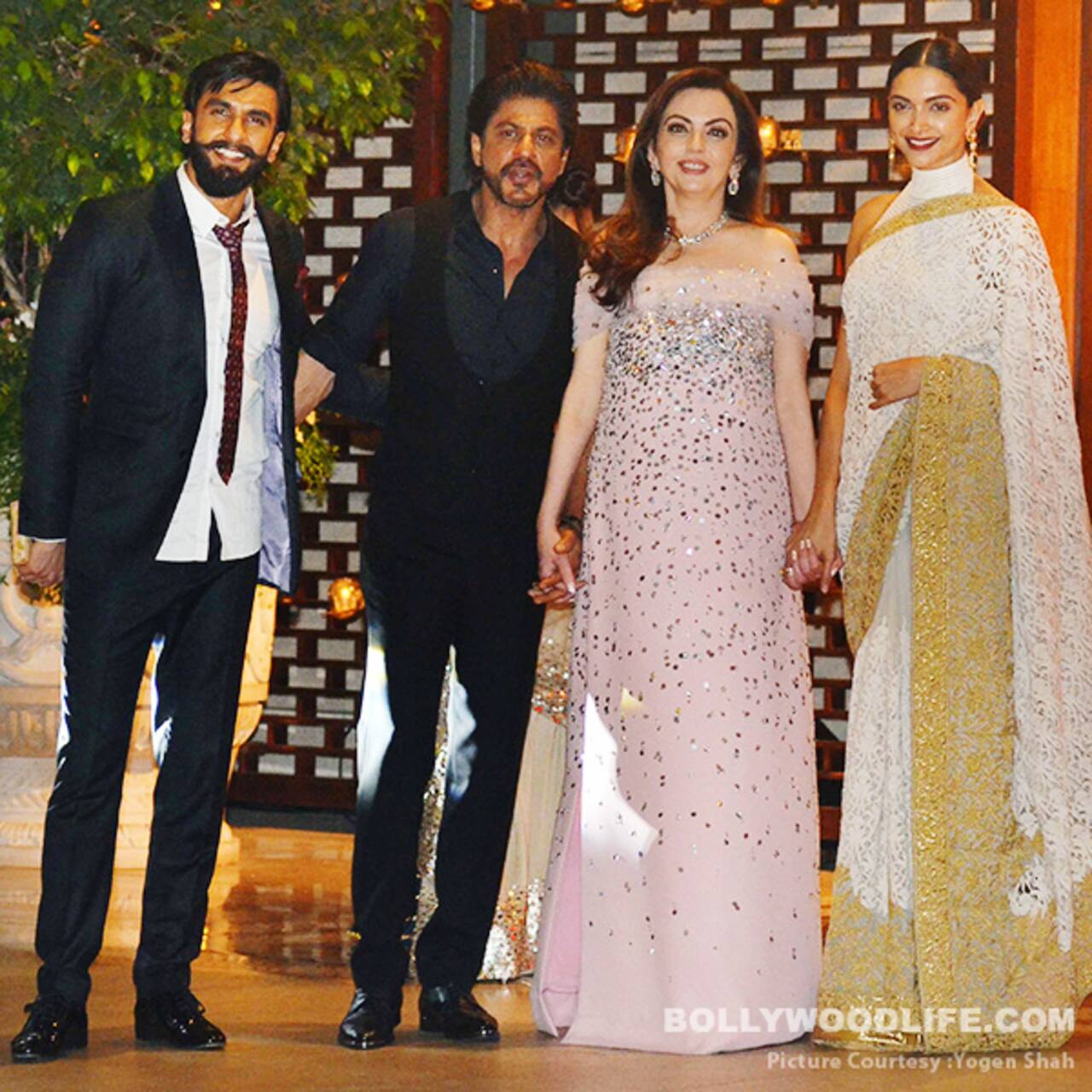 Shah Rukh Khan, Alia Bhatt, Deepika Padukone spotted leaving Ambani's bash