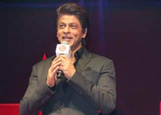 Shah Rukh Khan looks dapper at the launch of his show Ted Talks