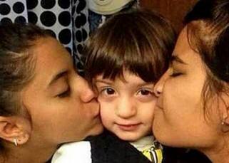 Shah Rukh Khan passes the legacy of fame and popularity to Aryan and Abram, see pics!