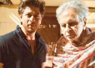 Shah Rukh Khan pays a visit to his idol Dilip Kumar view pics