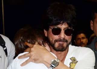 Shah Rukh Khan returns from Kolkata with son AbRam