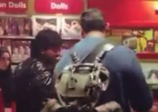 Shah Rukh Khan snapped while shopping for Abram at airport