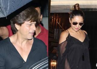 Shah Rukh Khan twins with wife Gauri Khan for a recent outing view photos