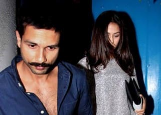 Shahid Kapoor with wife Mira at Olive restaurant, Mumbai
