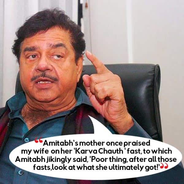 Controversial Quotes By Shatrughan Sinha On Amitabh Bachchan In His ...