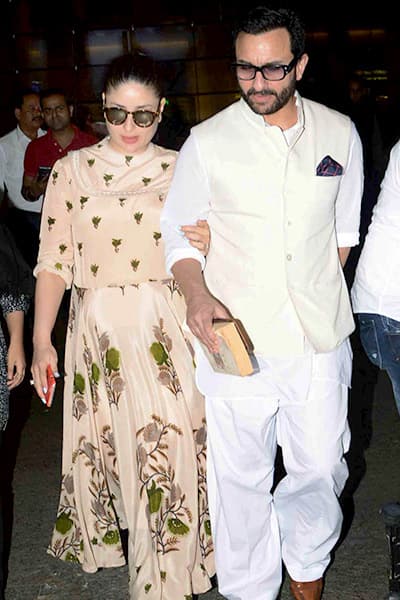 So Cute! Kareena Kapoor And Hubby Saif Ali Khan Stick Really Close To ...