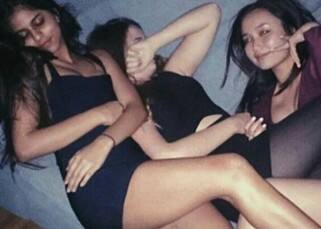 Suhana Khan with her girlfriends