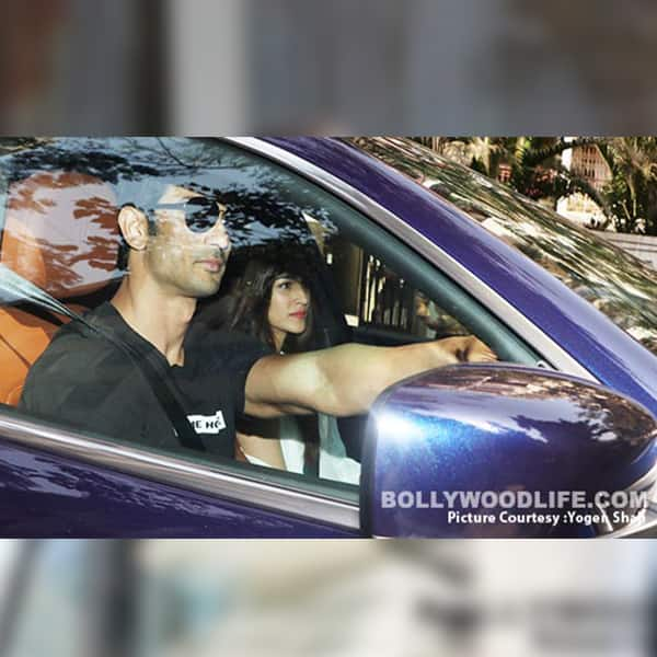 Sushant Singh Rajput Takes Kriti Sanon For A Romantic Drive In His New Car Heres Who They Met 0234