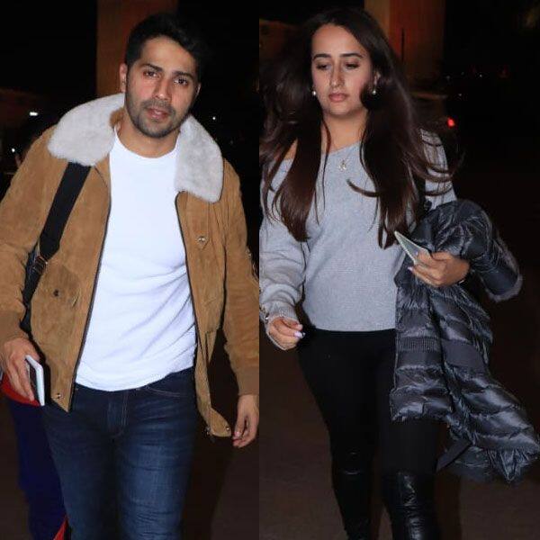 Varun Dhawan And Girlfriend Natasha Dalal Jet Off To An Undisclosed ...