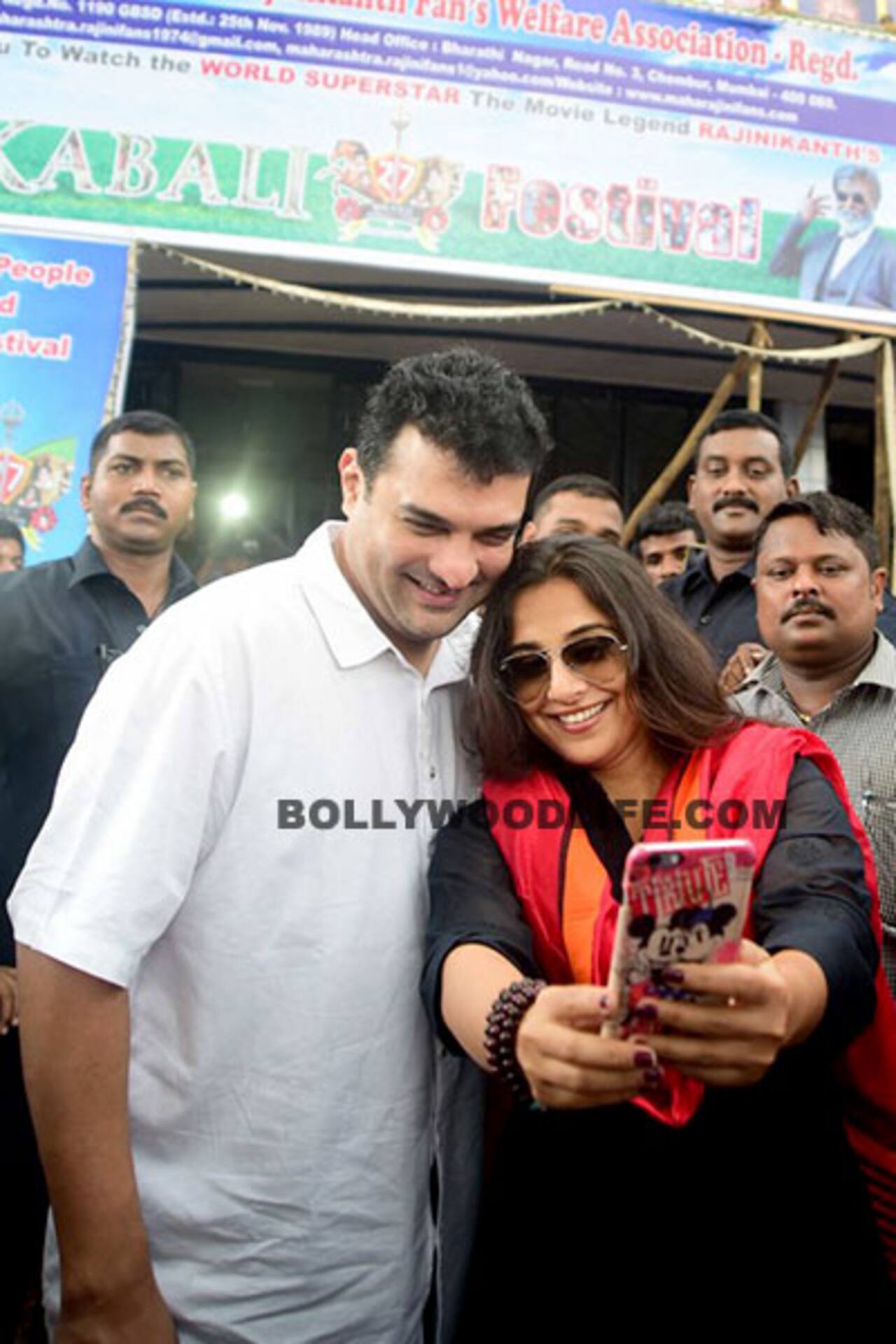 When Vidya Balan took husband Sidharth Roy Kapur out for ‘Kabali’!