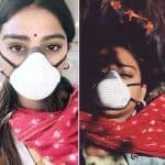 Yeh Rishta Kya Kehlata Hai actress Mohena Kumari Singh shares her masked pictures on social media amidst the COVID-19 scare