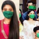 Yeh Rishta Kya Kehlata Hai team shoots wearing masks due to the Coronavirus pandemic; Mohsin Khan, Shivangi Joshi, Niyati Joshi spotted